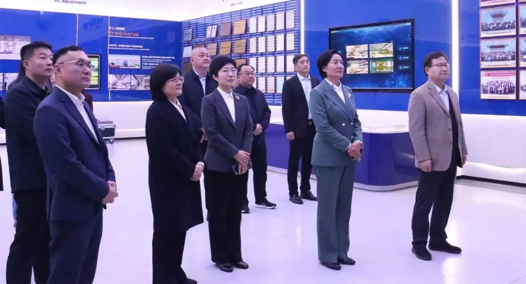 任城區(qū)政協(xié)黨組書記、主席李翠玲一行 蒞臨天意機(jī)械調(diào)研指導(dǎo)
